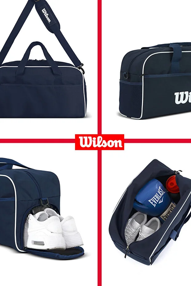 Lacivert Spor Çantası 40 Litre Seyahat Çantası El Valizi